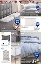 Spannbettlaken im JYSK Prospekt in Weiden Aktueller JYSK Prospekt mit Spannbettlaken, "Ein großartiges Weihnachtsangebot - SPARE BIS ZU 60%", Seite 18