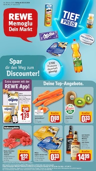 REWE Prospekt Dein Markt mit  Seiten