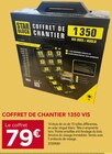 Promo Coffret de Chantier 1350 Vis à 79,00 € dans le catalogue Gedimat à Noyon