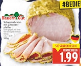 Schweinebraten mit Zitronenpfeffer im Angebot bei E center in Berlin Schweinebraten mit Zitronenpfeffer Angebote von BauernGut bei E center Berlin für 1,99 €