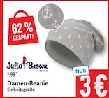 Damen-Beanie im Angebot bei Kaufhaus Stolz in Wismar Damen-Beanie Angebote von Julia Brown by STOLZ bei Kaufhaus Stolz Wismar für 3,00 €
