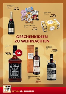 Jack Daniels im Travel FREE Prospekt "PREISWERTE WEIHNACHTSWUNDER AN DER GRENZE" mit 12 Seiten (Bamberg)