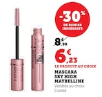 Mascara Sky High - Maybelline en promo chez Super U Mulhouse à 6,23 €