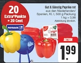 Aktuelle Paprika Angebote bei EDEKA in Chemnitz Aktuelles Paprika rot Angebot bei EDEKA in Chemnitz ab 1,99 €