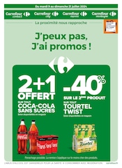 Coca-Cola Angebote im Prospekt "J'peux pas, J'ai promos !" von Carrefour Proximité auf Seite 1
