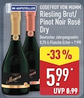 Riesling Brut Angebote von Godefroy von Mumm bei ALDI Nord Ahlen für 5,99 €