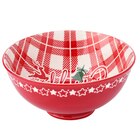 Kleine Schale im weihnachtlichen Design im aktuellen Ernstings family Prospekt