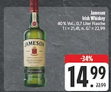 Irish Whiskey im E center Prospekt Irish Whiskey von Jameson im aktuellen E center Prospekt für 14,99 €