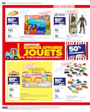 Nerf Angebote im Prospekt "BONNES AFFAIRES JOUETS : C’est le moment d’en profiter !" von Carrefour auf Seite 8