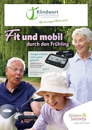 Klindwort Sanitätshaus & Orthopädietechnik GmbH & Co KG Prospekt für Bad Schwartau: "Fit und mobil durch den Frühling", 6 Seiten, 11.03.2026 - 31.05.2026
