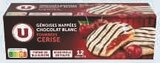 Genoises nappees chocolat blanc et fourrees cerise à Hyper U dans Plurien Genoises nappees chocolat blanc et fourrees cerise à Hyper U dans Plurien