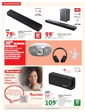 Promos Casque Audio dans le catalogue "TOUS DANS LE MATCH" de Auchan Hypermarché Casque Audio en promo dans le catalogue Auchan Hypermarché à la page 6