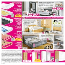 Bett im SB Möbel Boss Prospekt "SSV" mit 12 Seiten (Chemnitz)