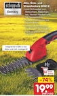 Akku-Gras- und Strauchschere GHS7.2 von Scheppach für 19,99 € bei Netto Marken-Discount im Angebot Akku-Gras- und Strauchschere GHS7.2 von Scheppach im aktuellen Netto Marken-Discount Prospekt