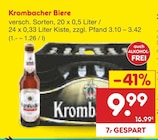 Aktuelles Biere Angebot bei Netto Marken-Discount in Goslar ab 9,99 €