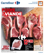 Viande Angebote im Prospekt "FOIRE À LA VIANDE" von Carrefour auf Seite 1