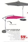 U Express Évron - Promo Parasol excentré rond 3m ou carré 2.5x2.5m Promo Parasol excentré rond 3m ou carré 2.5x2.5m à 59,99 € dans le catalogue U Express à Évron