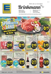 EDEKA Prospekt für Schloß Holte-Stukenbrock mit 24 Seiten EDEKA Prospekt für Schloß Holte-Stukenbrock: "Aktuelle Angebote", 24 Seiten, 24.11.2025 - 29.11.2025