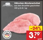 Hähnchen-Minutenchnitzel im Angebot bei Netto Marken-Discount in Karlsruhe Hähnchen-Minutenchnitzel Angebote von GUT PONHOLZ bei Netto Marken-Discount Karlsruhe für 3,79 €