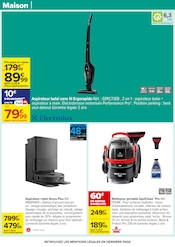 Aspirateur Angebote im Prospekt "PRODUITS LAITIERS & VÉGÉTAUX !" von Carrefour Aspirateur Angebote im Prospekt "PRODUITS LAITIERS & VÉGÉTAUX !" von Carrefour auf Seite 59