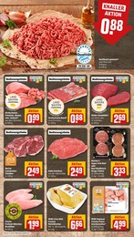 Hackfleisch Angebot im aktuellen REWE Prospekt auf Seite 10