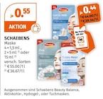 Maske im Müller Prospekt Maske von Schaebens im aktuellen Müller Prospekt für 0,44 €