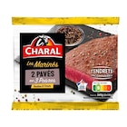 2 pavés de bœuf marinés aux 3 poivres CHARAL - CHARAL dans le catalogue Carrefour