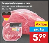 Schweine-Schinkenbraten Angebote bei Netto Marken-Discount Hofheim für 5,99 €