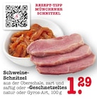 Schweine-Schnitzel im Angebot bei E center in Karlsruhe Schweine-Schnitzel Angebote bei E center Karlsruhe für 1,29 €