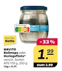 Rollmops oder Heringsfilets von NAVITO im aktuellen Netto mit dem Scottie Prospekt