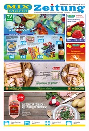 Mix Markt Prospekt für Wipperfürth mit 5 Seiten Mix Markt Prospekt für Wipperfürth: "MIX Markt Zeitung", 5 Seiten, 08.08.2022 - 14.08.2022