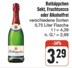 Sekt bei nah und gut im Prospekt "" für 3,29 €