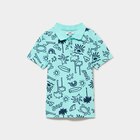 Polo manches courtes bleu turquoise garçon en promo chez La Halle Bordeaux à 6,99 €