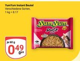 Instant Beutel im Angebot bei GLOBUS in Kempen Instant Beutel Angebote von YumYum bei GLOBUS Kempen für 0,49 €
