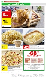 Prix et réduction Gratin Dauphinois dans le prospectus Carrefour Market en cours Offre Gratin Dauphinois dans le catalogue Carrefour Market du moment à la page 34