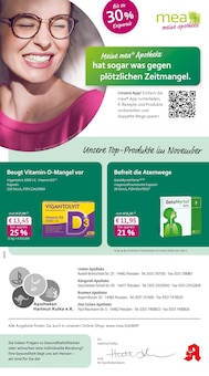 Aktueller mea - meine apotheke Prospekt "Unsere Oktober-Angebote" für Potsdam Aktueller mea - meine apotheke Prospekt für Potsdam mit Seiten