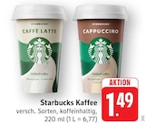 Kaffee im Angebot bei EDEKA in Göppingen Kaffee Angebote von Starbucks bei EDEKA Göppingen für 1,49 €