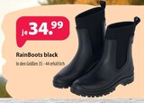 RainBoots black Angebote bei Kiebitzmarkt Lüneburg für 34,99 €