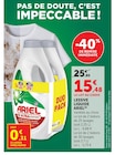 Lessive liquide - ARIEL en promo chez Super U Le Mans à 15,48 €