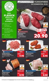 Aktueller Kaufland Prospekt mit Schweinebauch, "KNÜLLER", Seite 34