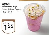 Sahnetorte to go Angebote von Globus bei GLOBUS Kaarst für 1,55 €