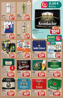 Bier im aktuellen REWE Prospekt (Brühl) Bier im REWE Prospekt "Dein Markt" mit 34 Seiten (Brühl)