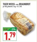 TIGER WEISS- oder BRAUNBROT Angebote bei Marktkauf Ibbenbüren für 1,79 €