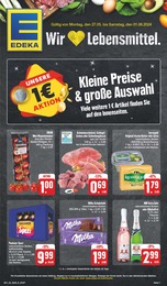 Aktueller EDEKA Supermärkte Prospekt für Gostewitz: Wir lieben Lebensmittel! mit 26} Seiten, 27.05.2024 - 01.06.2024