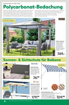 Sonnenschutz im BayWa Bau- und Gartenmärkte Prospekt "Hier bin ich gern" mit 16 Seiten (Ingolstadt)