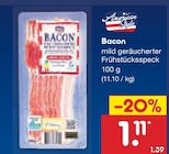 Bacon im Netto Marken-Discount Prospekt Bacon von American Style im aktuellen Netto Marken-Discount Prospekt für 1,11 €
