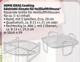 Edelstahl-Einsatz für Heißluftfritteuse im Angebot bei Penny in Arnsberg Edelstahl-Einsatz für Heißluftfritteuse Angebote von HOME IDEAS Cooking bei Penny Arnsberg für 4,99 €
