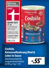Aktuelles Katzenvollnahrung Rind & Leber in Sauce Angebot bei Lidl in Saarbrücken ab 0,55 €