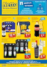 Netto Marken-Discount Prospekt für Donaueschingen: "Gekühlte Getränke", 6 Seiten, 08.07.2024 - 13.07.2024