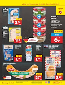 Wurst im Netto Marken-Discount Prospekt "Aktuelle Angebote" mit 65 Seiten (Osnabrück)